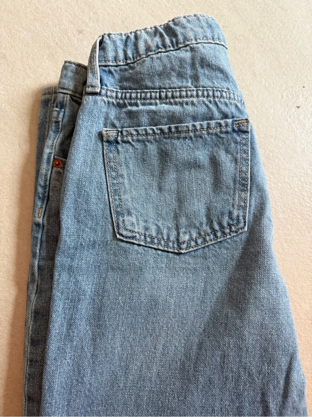 Old Navy Light Blue Distressed Girls Jeans